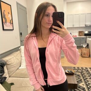 Women's Pink Zip-Up Jacket